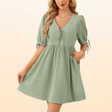 camille the woman in the green dress (Woman Dress) by Claude Monet Size:Size 6 Black Sicily Dress by Product Type: Dresses