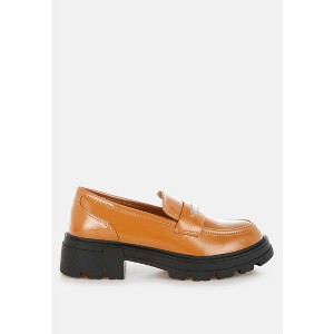 Gleam Stride Faux Leather Chunky Loafers Women - 1 of 4