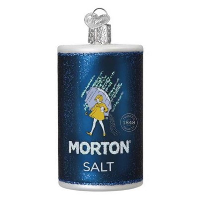 Old World Christmas 3.0 Inch Morton  Salt Canister Ornament Food Seasoning Tree Ornaments