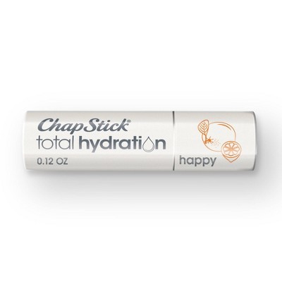 Chapstick Total Hydration Essential Oils Lip Balm - Happy - 0.12oz