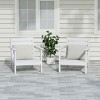 WestinTrends Avalon Outdoor Patio HDPE Deep Seating Armchair (Set of 2) - 2 of 4