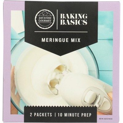 Just in Time Gourmet Mix Meringue Powder - Case of 6 - 4 oz