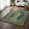 Irish Angel Cotton Throw– Spiritual Celtic Tapestry Decor by Manual Woodworkers and Weavers - 3 of 3