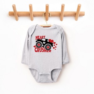 The Juniper Shop Heart Crusher Baby Long Sleeve Bodysuit - 1 of 3