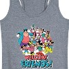Women's - Disney - Welcome Friends! Graphic Racerback Tank - 2 of 4
