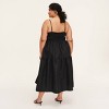 Women's Tiered Ruffle Midi Tank Dress -  kate spade new york x Target Black - 2 of 4