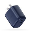 Nautica CH80 iPhone Charger - 20W PD USB-C / USB-A QC 3.0 Dual Port Wall Charger for iPhone 14/13/12/12 Pro Max/11/Xs Max/XR/X,AirPods Pro (Navy) - 3 of 4