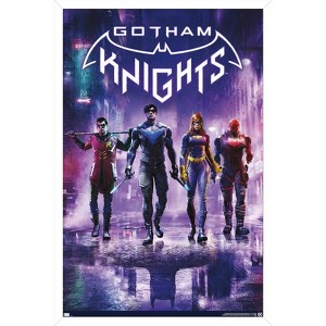 Trends International DC Comics Gotham Knights - Key Art Framed Wall Poster Prints - 1 of 4