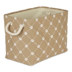 Bone Dry Polyester Pet Bin Trellis Paw - 1 of 4