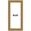 PosterPalooza | Panoramic Sculpted Black Picture Frame - UV Acrylic, Foam Board Backing, Hanging Hardware - 2 of 4