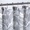 Dainty Home 3D Printed Textured Waffle Weave 13 Piece Shower Curtain Set - image 2 of 4