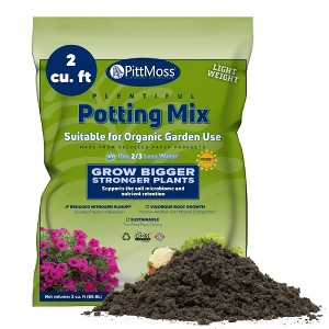 PittMoss Plentiful Eco-Friendly, Organic, Peat-Free Potting Mix - 1 of 4