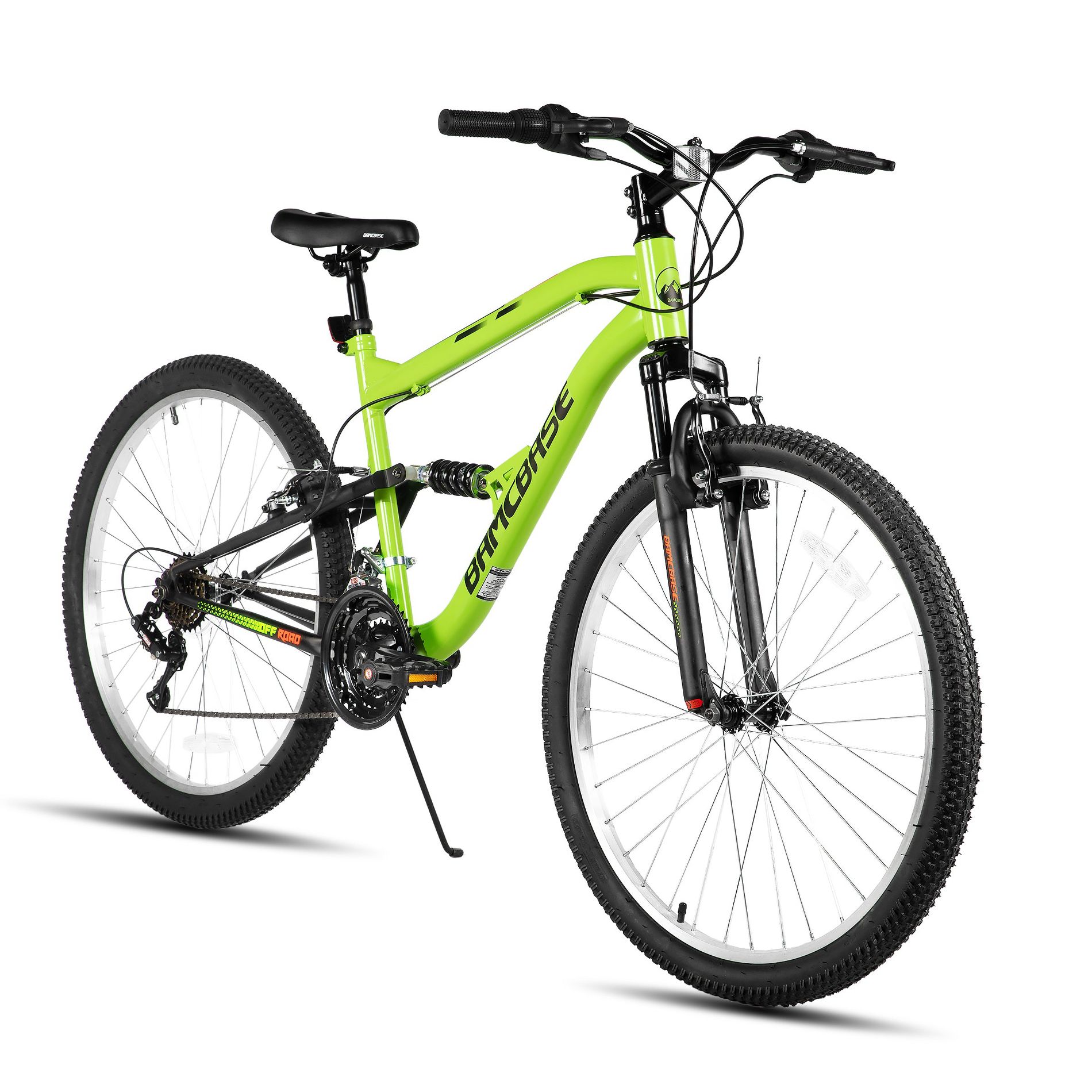 BAMCBASE 26 Inch Men's Mountain Bike, Green