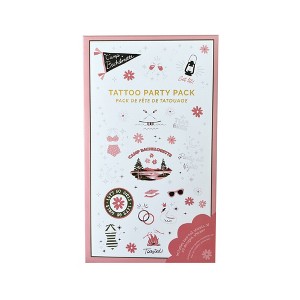 Jollity & Co. - Camp Bachelorette Tattoo Party Pack - Pack of 2 Sheets - 1 of 3