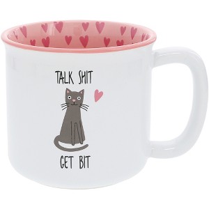 Pavilion Gift Company - Talk Get Bit - 18 oz Mug - Drinkware - 1 of 4