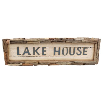 Beachcombers Drift Lake House Sign 31 x 9.25 x 1.75 Inches.