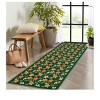 Floral Boho Area Rug, Soft Washable Low Pile Non-Slip Carpet for Nursery, Playroom, Bedroom, and Living Room - 3 of 4