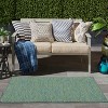 Nourison Practical Solutions Modern Washable Indoor/OutdoorFlatweave Area  Rug - 2 of 4