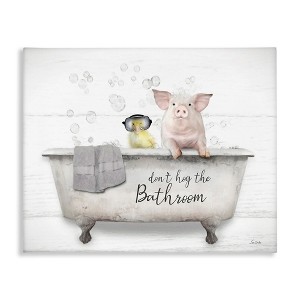 Stupell Industries Don't Hog Bathroom, 30" x 24" - 1 of 4