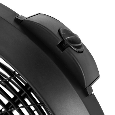 Air Monster 20 Inch Black Wall Mountable 3 Speed Fan