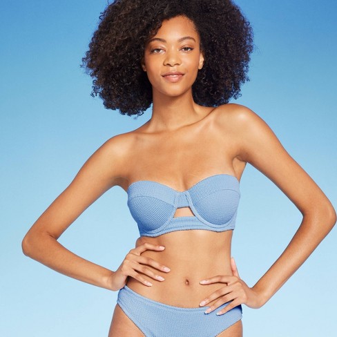 Light blue cheap swim top