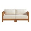 Alaterre Furniture Barton Outdoor Weather Resistant Loveseat with Cushions - 4 of 4