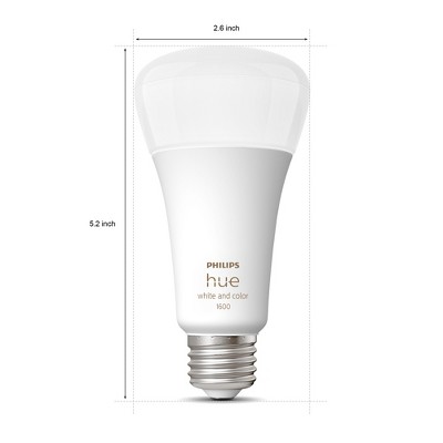 Philips Hue 100W Multicolor Smart LED Light Bulb