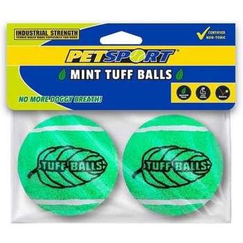 Petsport USA Tuff Mint Balls Dog Toy 2 Count