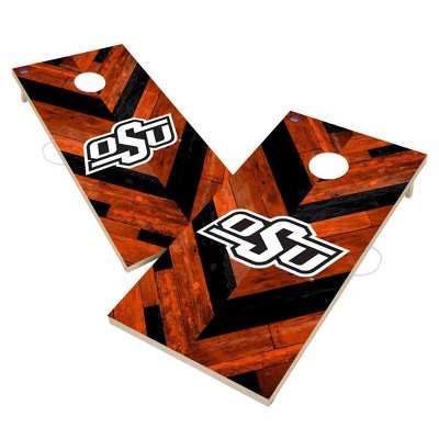 NCAA Oklahoma State Cowboys 2'x4' Solid Wood Cornhole Board