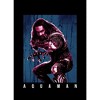 Justice League Movie Aquaman Crouching Hero Men's Black T-shirt - 2 of 3