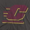 Men's Central Michigan University Official Distressed Primary T-Shirt - 2 of 4