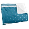 Hawaii Pacific University Logo Dots Silky Touch Blanket White 50x60 - 3 of 4