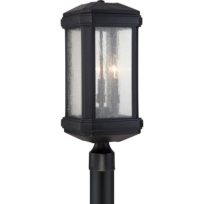 Trumbull 3-Light Mystic Black Outdoor Post Lantern