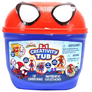 Tara Toy: 5-In-1: Creativity Tub - Spidey & His Amazing Friends - Ages 3+ - 1 of 4