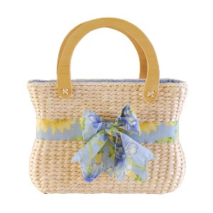 C&F Home Sunshine Straw Satchel - 1 of 2