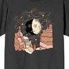 Celestial Tropics Night Canyon Men's Charcoal T-Shirt - 2 of 3