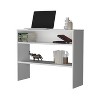 NicBex Console Table with 2 Open Shelves,Minimalist Entryway Table,Modern Couch Table for Living Room - 2 of 4