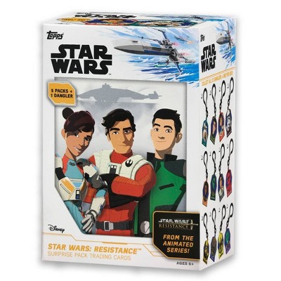 50 From Animated Series! Resistance Sealed HANGER Box 2019 Topps Star Wars