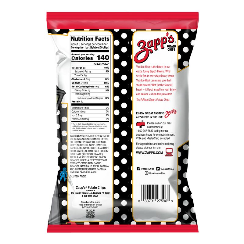 Zapp&#39;s Heat Kettle Chips - 4.75oz, 2 of 8