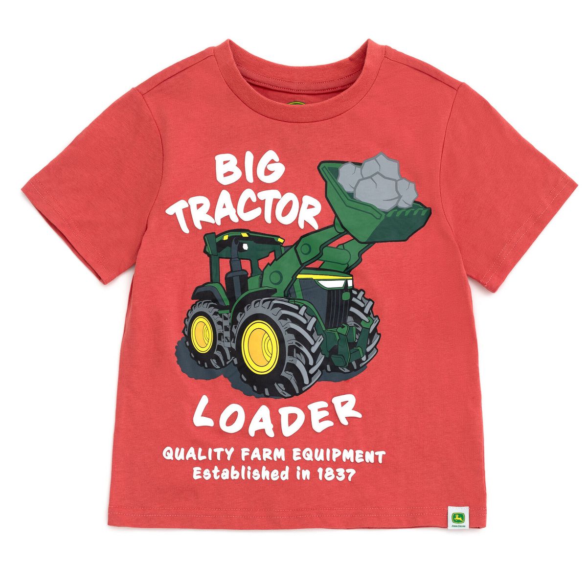 John Deere T-Shirt and French Terry Shorts Outfit Set Toddler - thumbnail 4