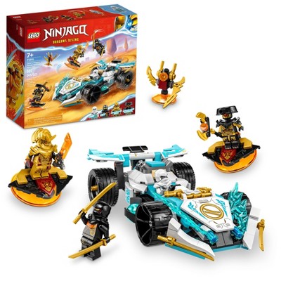 LEGO NINJAGO Zane&#39;s Dragon Power Spinjitzu Race Car Building Toy 71791_3