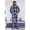 Men's Warm Fleece One Piece Hooded Footed Zipper Pajamas Set, Soft Adult  Onesie Footie With Hood For Winter : Target