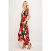 WEST K Women's Georgia Faux-Wrap Maxi Dress with High-Low Hem and Tie Waist - 2 of 4