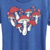 Women's - Instant Message - Mushroom Heart Short Sleeve Graphic T-Shirt - 2 of 4