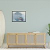 Stupell Industries Foggy Boat Lake Reflection Black Framed Giclee Art - 2 of 4