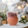 NAYSAYE Party Decoration and Accessories Glass Christmas Ball Ornaments Set of 4 for Christmas Tree Decorations, Brown, 4.7"*4.7"*0.11" - 4 of 4