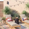 78"x24" Heathered Outdoor Chaise Lounge Cushion - Threshold™ - 2 of 4