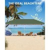 Jojoka 10x10 Pop Up Canopy Tent,Patio Canopy Tent with One Button Push Setup,4 Weight Bags,3 Adjustable Height - 4 of 4