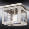 Urban Ambiance Luxury Modern Farmhouse Ceiling Light 8''H x 10.375''W,  Brushed Nickel Finish,  Ballina Collection, UHP3953 - 4 of 4