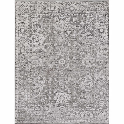 Hauteloom Tripp Distressed Gray Rug
